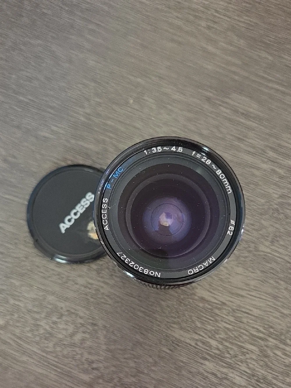 Access 28-80mm f/3.5-4.5 Macro Zoom Lens - Black